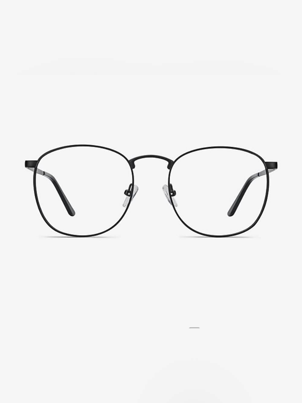 Women’s Black Metal Frame Eyeglasses.